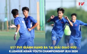 Đội U17 của Việt Nam xuất sắc thắng đại diện Nhật Bản 2-0, giành hạng 3 ở giải đấu tại Hàn Quốc - Ảnh 1.