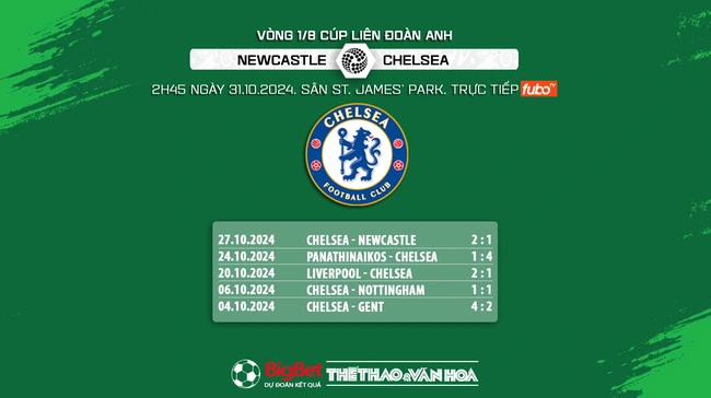 Nhận định, soi tỷ lệ Newcastle vs Chelsea 2h45 ngày 31/10, cúp Liên đoàn bóng đá Anh - Ảnh 6.