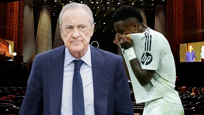 Florentino Perez và dàn sao của Real nổi giận, phản đối kịch liệt kết quả bầu chọn Quả bóng vàng 2024 - Ảnh 1.