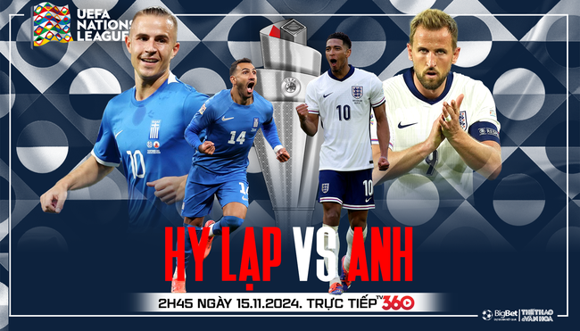 Nhận định, soi tỷ lệ Hy Lạp vs Anh 01h45 ngày 15/11, UEFA Nations League - Ảnh 1.