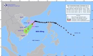 Thời tiết ngày 11/11: Bão số 7 giảm cường độ, giật cấp 11 - Ảnh 1.