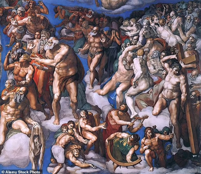 Vén màn bí mật về "The Last Judgement" của Michelangelo sau 500 năm - Ảnh 5.