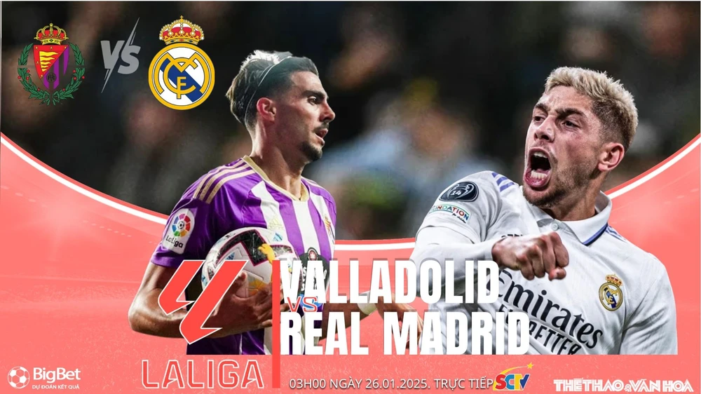 Nhận định, soi tỷ lệ Valladolid vs Real Madrid 03h00 ngày 26/01, vòng 21 La Liga - Ảnh 2.