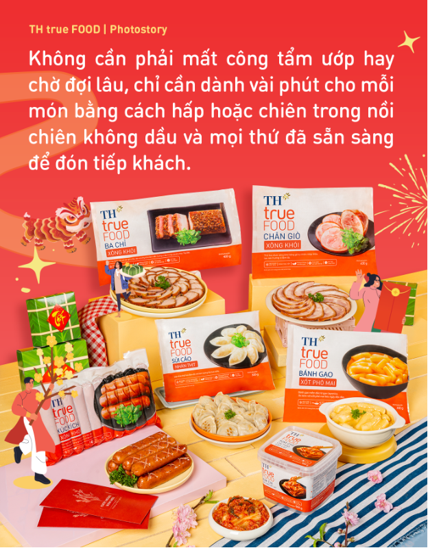 Biến tấu menu "vừa ngon vừa nhàn" đãi khách dịp Tết với bộ sản phẩm TH true FOOD - Ảnh 5.