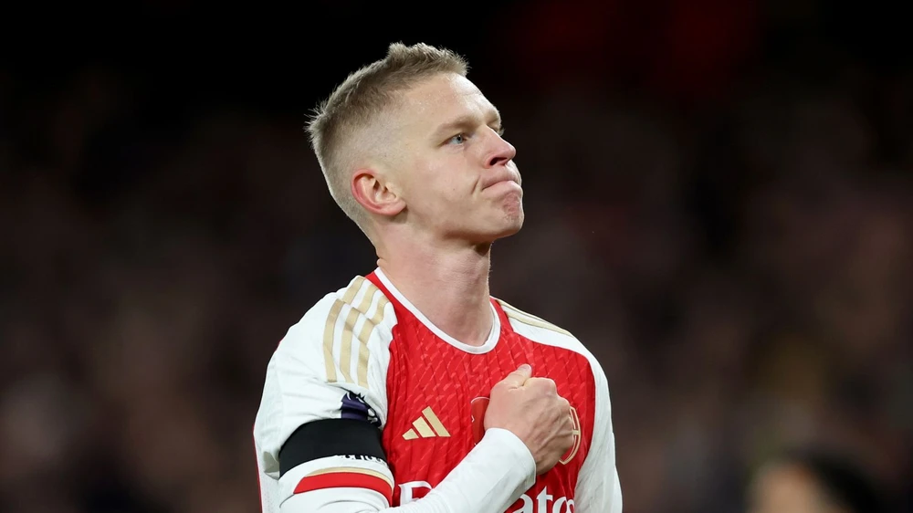 chuyển nhượng Zinchenko rời Arsenal